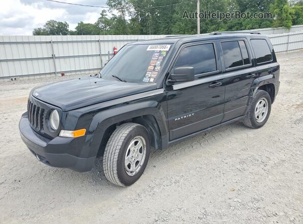 1C4NJPBA7GD634460 2016 JEEP PATRIOT Черный Задняя левая четверть