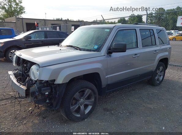 1C4NJPBA7GD732677 2016 JEEP PATRIOT Silver წინა მარცხენა ხედი სამი მეოთხედიდან