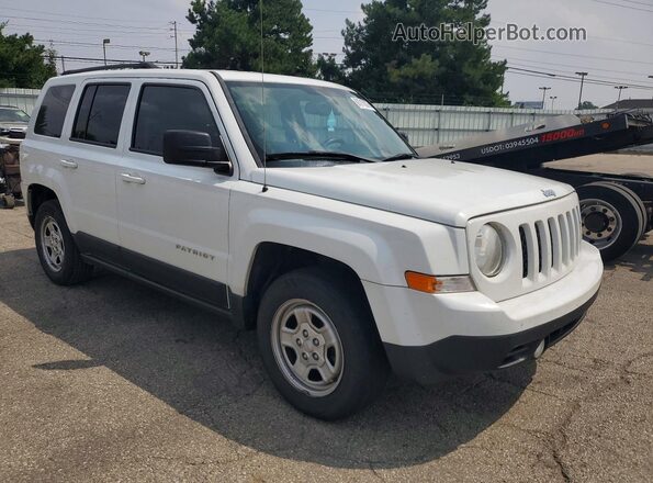 1C4NJPBA7GD753593 2016 JEEP PATRIOT White Przód prawy