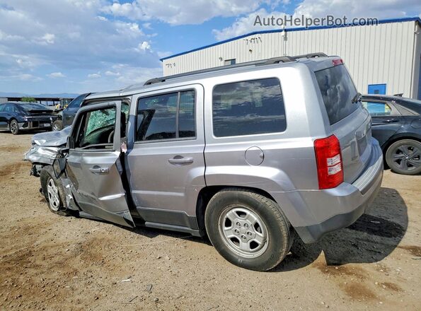 1C4NJPBA7HD140584 2017 JEEP PATRIOT Silver Задня ліва чверть
