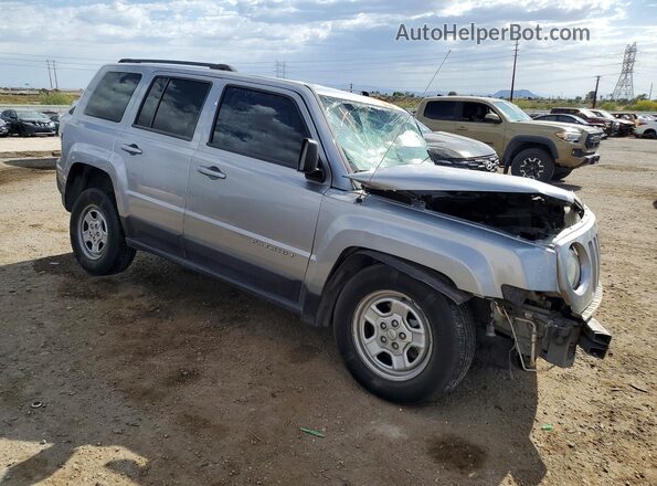 1C4NJPBA7HD140584 2017 JEEP PATRIOT Silver Передня права чверть