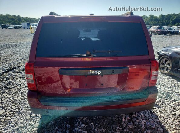 1C4NJPBA8GD726225 2016 JEEP PATRIOT Maroon უკანა ხედი