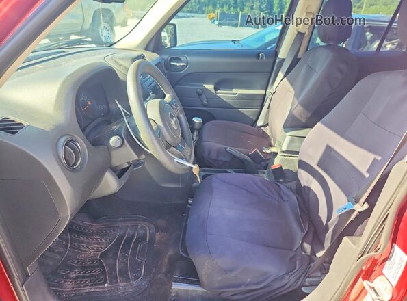 1C4NJPBA8GD726225 2016 JEEP PATRIOT Maroon წინა სალონის ხედი