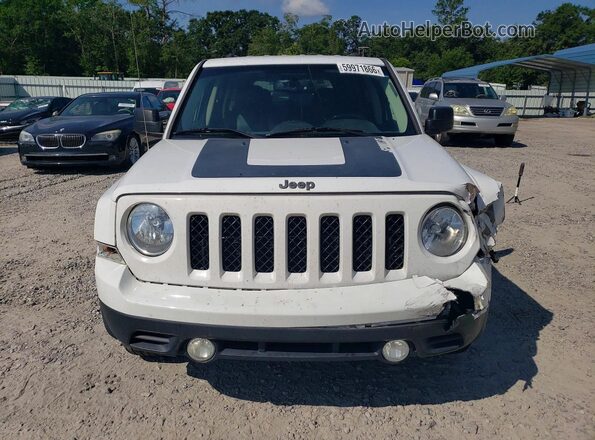1C4NJPBA9GD601931 2016 JEEP PATRIOT White Front view