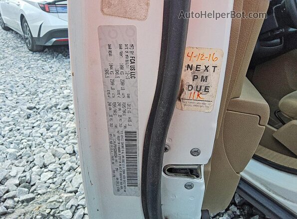 1C4NJPBA9GD609334 2016 JEEP PATRIOT Белый Вид наклейки с VIN-кодом