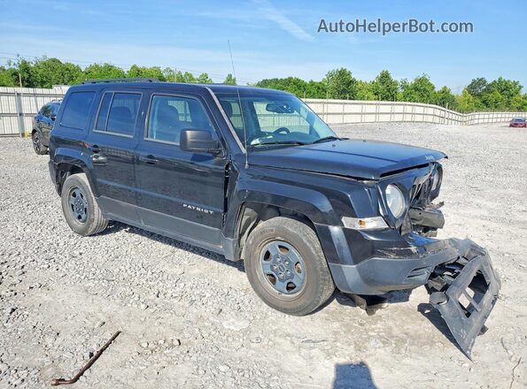 1C4NJPBA9GD748377 2016 JEEP PATRIOT Black Przód prawy