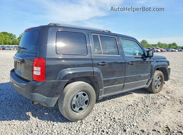 1C4NJPBA9GD748377 2016 JEEP PATRIOT Black Tył prawy