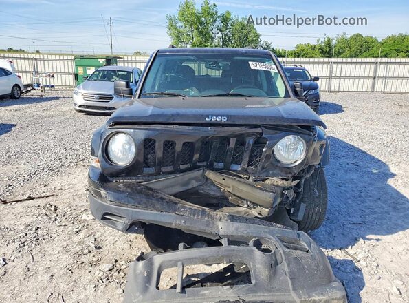 1C4NJPBA9GD748377 2016 JEEP PATRIOT Black Widok z przodu