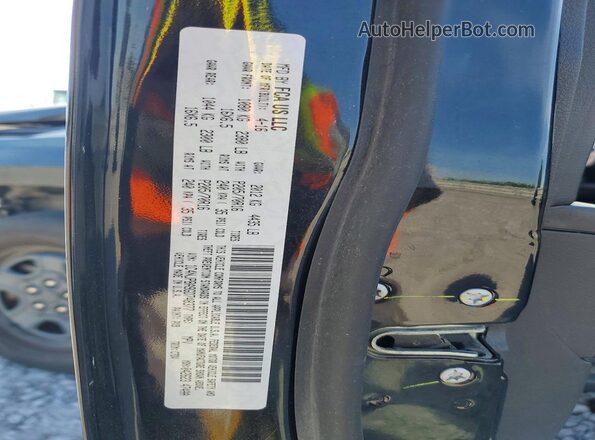 1C4NJPBA9GD748377 2016 JEEP PATRIOT Black Widok naklejki z numerem VIN