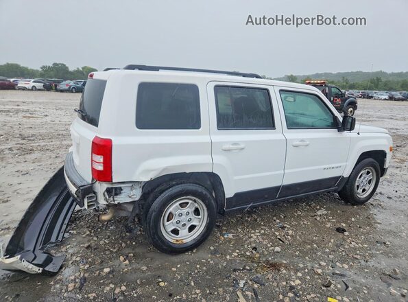 1C4NJPBA9GD811395 2016 JEEP PATRIOT Белый Задняя правая четверть