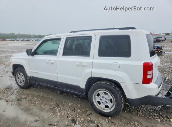 1C4NJPBA9GD811395 2016 JEEP PATRIOT Белый Задняя левая четверть