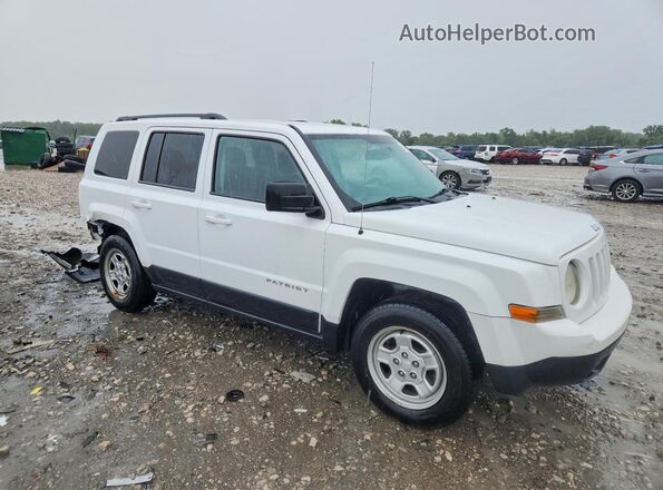 1C4NJPBA9GD811395 2016 JEEP PATRIOT Белый Передняя правая четверть