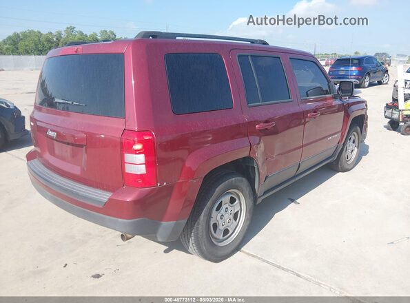 1C4NJPBA9HD115606 2017 JEEP PATRIOT Red Trasero derecho