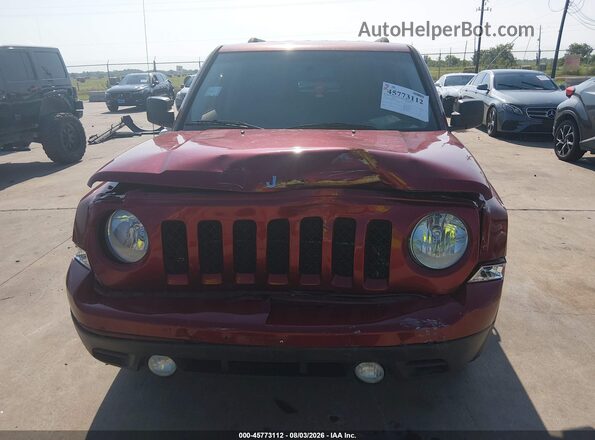 1C4NJPBA9HD115606 2017 JEEP PATRIOT Red Vista del cuadro de instrumentos