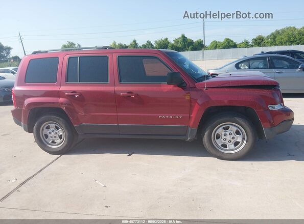 1C4NJPBA9HD115606 2017 JEEP PATRIOT Red Vista interior trasera