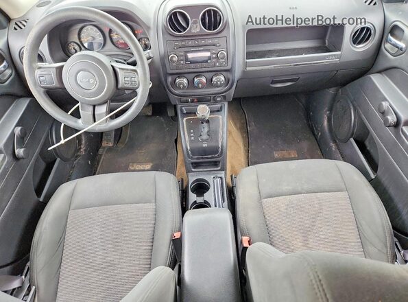 1C4NJPBA9HD156835 2017 JEEP PATRIOT Black Vista del salpicadero
