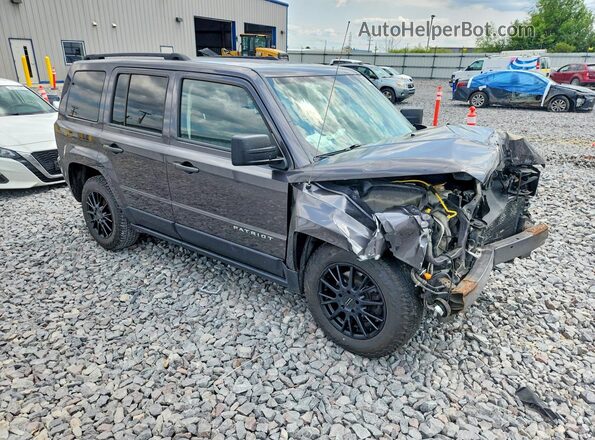 1C4NJPBAXGD503281 2016 JEEP PATRIOT Black Przód prawy