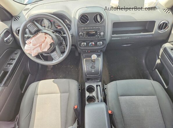 1C4NJPBAXGD503281 2016 JEEP PATRIOT Black Widok deski rozdzielczej