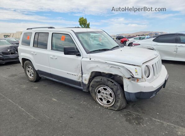 1C4NJPBAXGD753636 2016 JEEP PATRIOT White Przód prawy