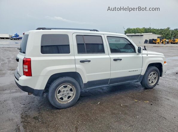 1C4NJPBAXHD157749 2017 JEEP PATRIOT White Trasero derecho