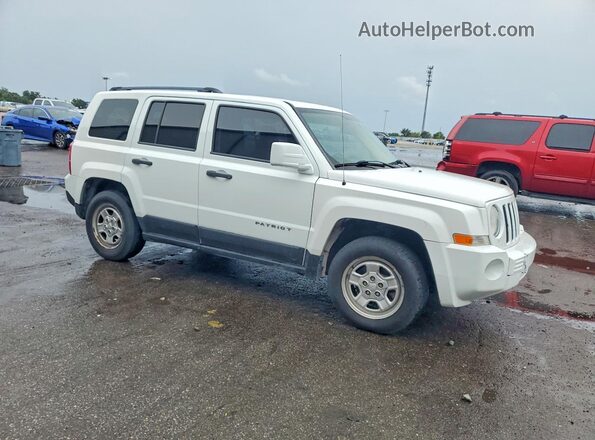 1C4NJPBAXHD157749 2017 JEEP PATRIOT White Delantero derecho
