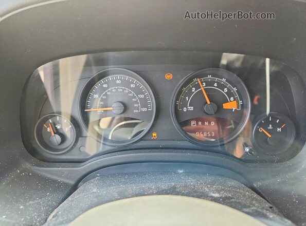 1C4NJPBAXHD161865 2017 JEEP PATRIOT Silver Vista del cuadro de instrumentos