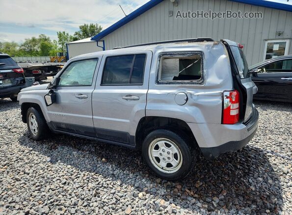 1C4NJPBB0GD527260 2016 JEEP PATRIOT Серебряный Задняя левая четверть