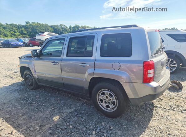 1C4NJPBB0GD604175 2016 JEEP PATRIOT Silver Trasero izquierdo