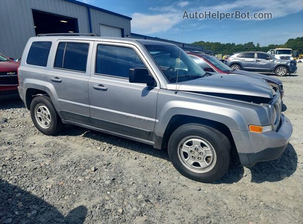 1C4NJPBB0GD604175 2016 JEEP PATRIOT Silver Delantero derecho