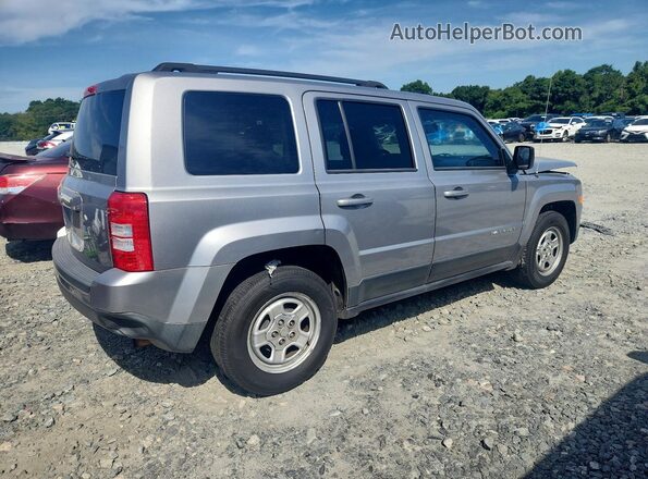 1C4NJPBB0GD604175 2016 JEEP PATRIOT Silver Trasero derecho