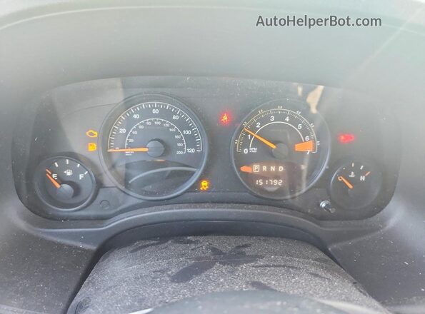 1C4NJPBB0GD604175 2016 JEEP PATRIOT Silver Vista del cuadro de instrumentos