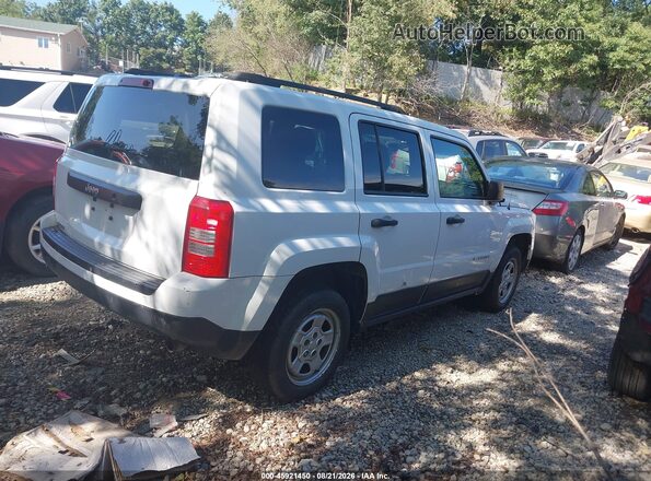 1C4NJPBB0GD721173 2016 JEEP PATRIOT White Задня права чверть