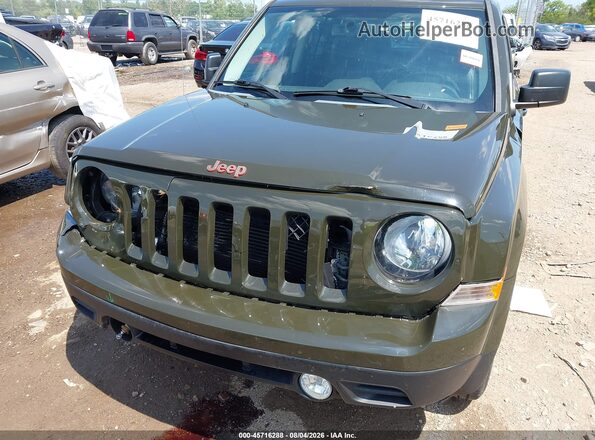 1C4NJPBB0GD815702 2016 JEEP PATRIOT Green Widok z przodu