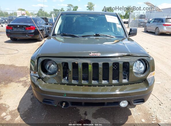 1C4NJPBB0GD815702 2016 JEEP PATRIOT Green Widok zestawu wskaźników