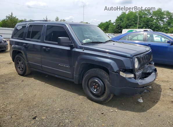 1C4NJPBB3GD547339 2016 JEEP PATRIOT Gray წინა მარჯვენა