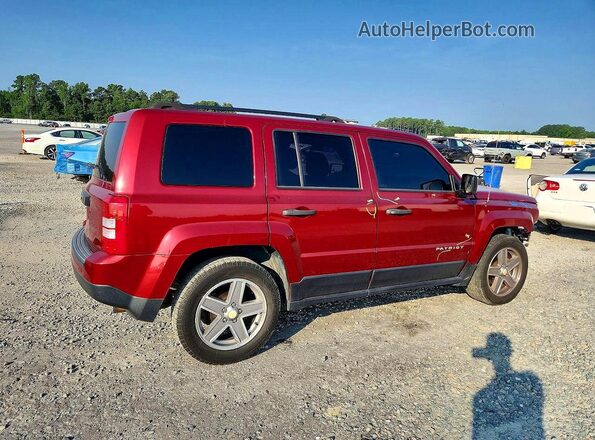 1C4NJPBB3GD583693 2016 JEEP PATRIOT Burgundy Задня права чверть