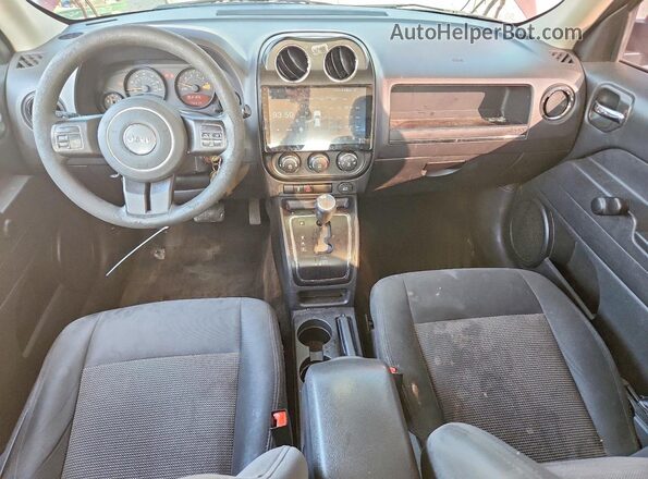 1C4NJPBB3GD583693 2016 JEEP PATRIOT Burgundy Вид панелі приладів