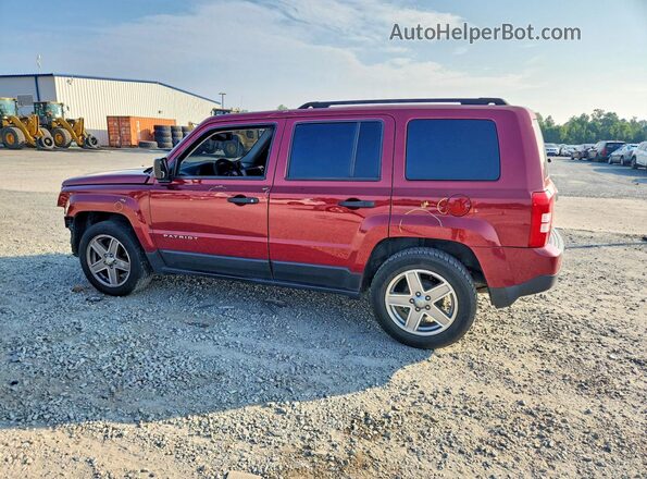 1C4NJPBB3GD583693 2016 JEEP PATRIOT Burgundy Задня ліва чверть