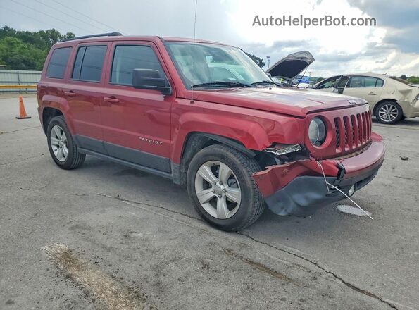 1C4NJPBB3GD699654 2016 JEEP PATRIOT Red Передня права чверть