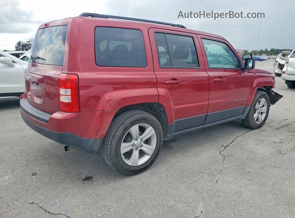 1C4NJPBB3GD699654 2016 JEEP PATRIOT Red Задня права чверть