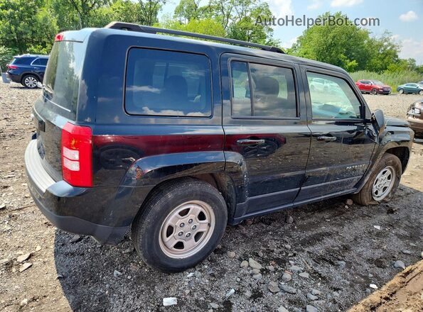 1C4NJPBB3HD132782 2017 JEEP PATRIOT Black Rear right