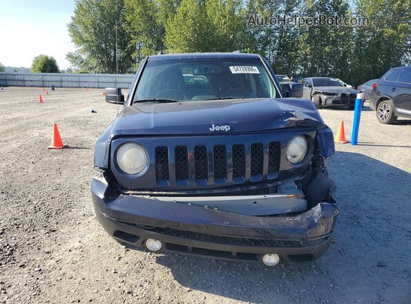 1C4NJPBB3HD163370 2017 JEEP PATRIOT Blue Front view