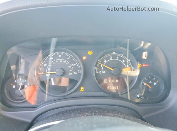 1C4NJPBB3HD163370 2017 JEEP PATRIOT Blue Instrument cluster view