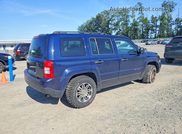 1C4NJPBB3HD163370 2017 JEEP PATRIOT Blue Rear right
