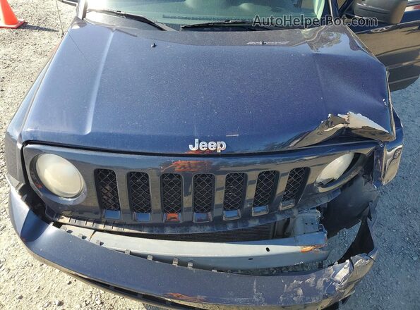 1C4NJPBB3HD163370 2017 JEEP PATRIOT Blue Engine compartment view