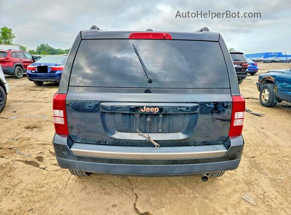 1C4NJPBB4GD787533 2016 JEEP PATRIOT Черный Вид сзади