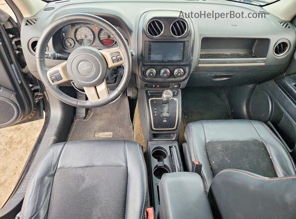 1C4NJPBB4GD787533 2016 JEEP PATRIOT Черный Вид панели приборов
