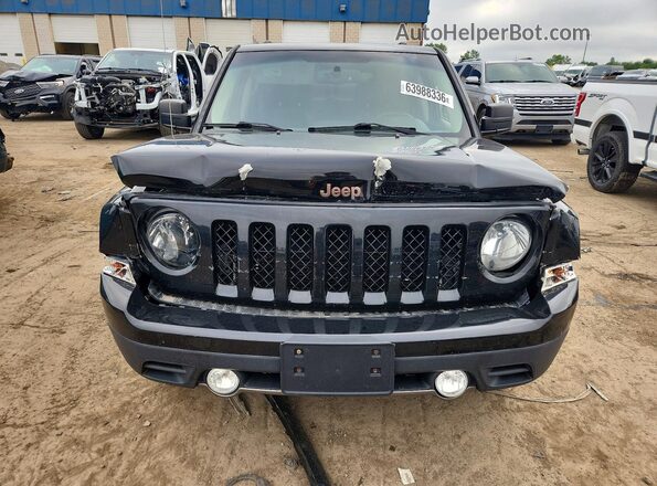 1C4NJPBB4GD787533 2016 JEEP PATRIOT Черный Вид спереди