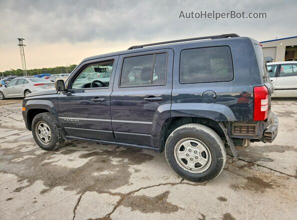 1C4NJPBB5GD583663 2016 JEEP PATRIOT Black Trasero izquierdo