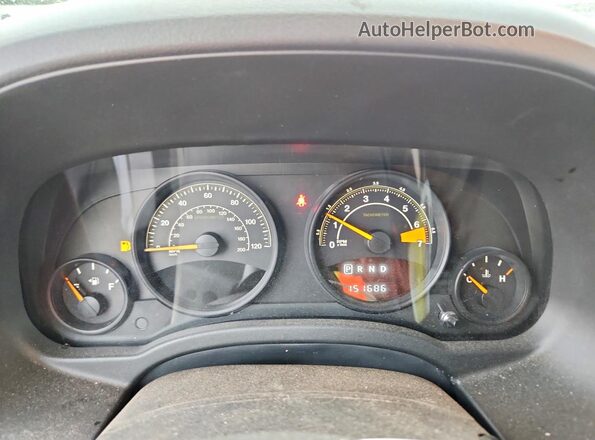 1C4NJPBB5GD583663 2016 JEEP PATRIOT Black Vista del cuadro de instrumentos